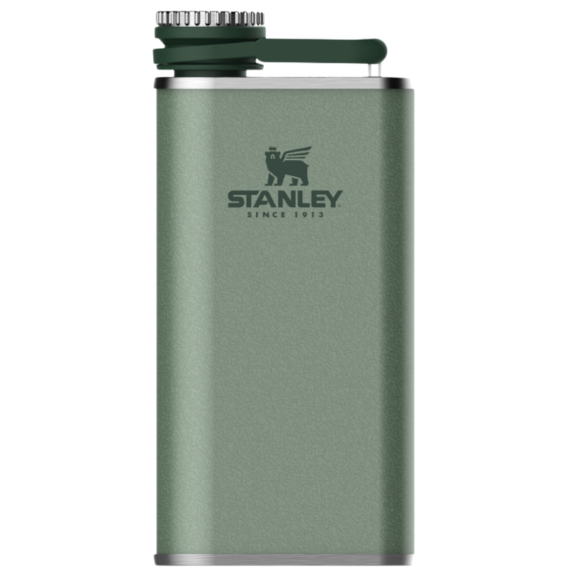 Stanley The Easy Fill 8oz Flask - Hammertone Green
