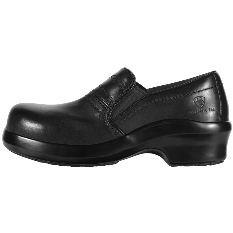 Ariat Women's Expert Safety Composite Toe Work Clogs - Black