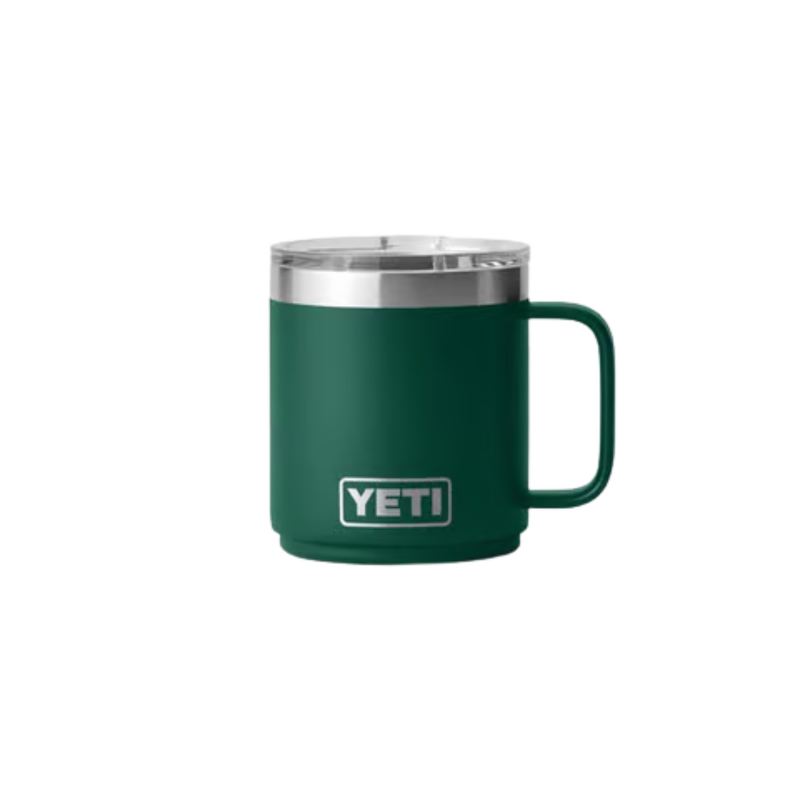 YETI Rambler 10 oz Stackable Mug - Black Forest Green