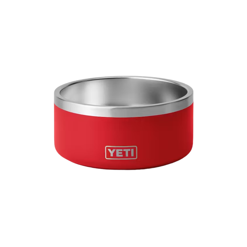 YETI Boomer 4 Cup Dog Bowl - Rescue Red