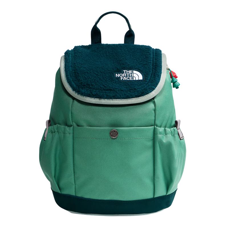 The North Face Youth Mini Explorer Backpack - Dimmed Algae/Slate Moss/Pacific Teal