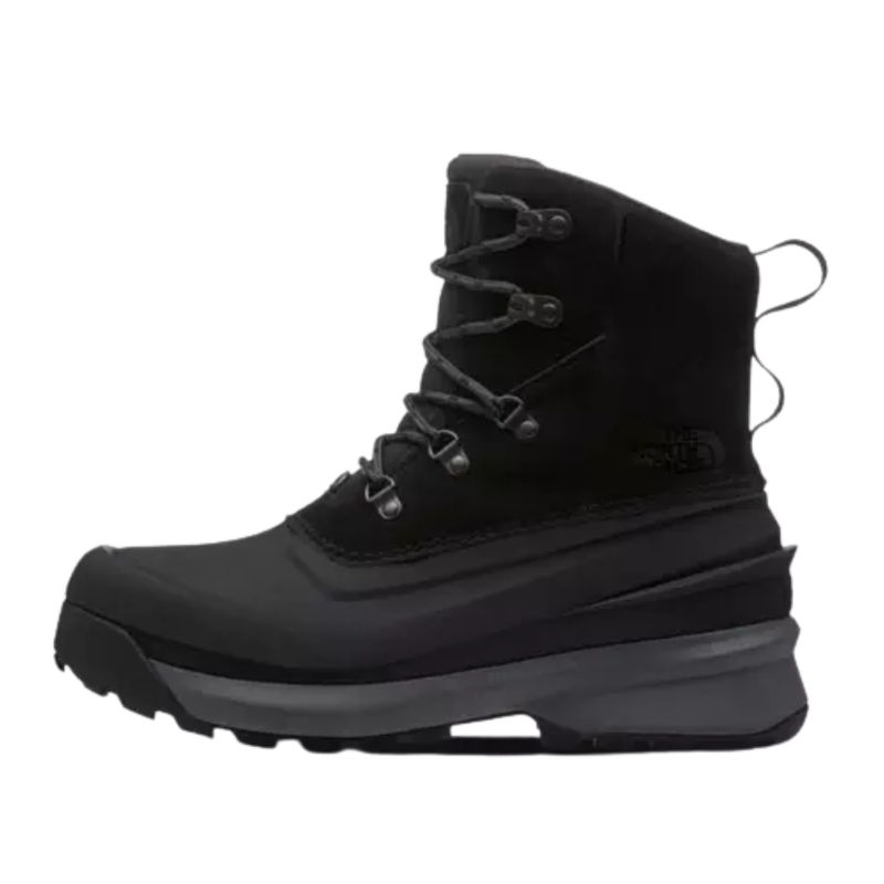 The North Face Men's Chilkat V Lace Waterproof Winter Boots - Black/Asphalt Grey