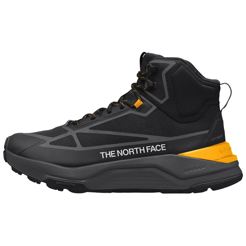 The North Face Men’s Fastpack Mid Waterproof Hiking Boots - TNF Black/Summit Gold