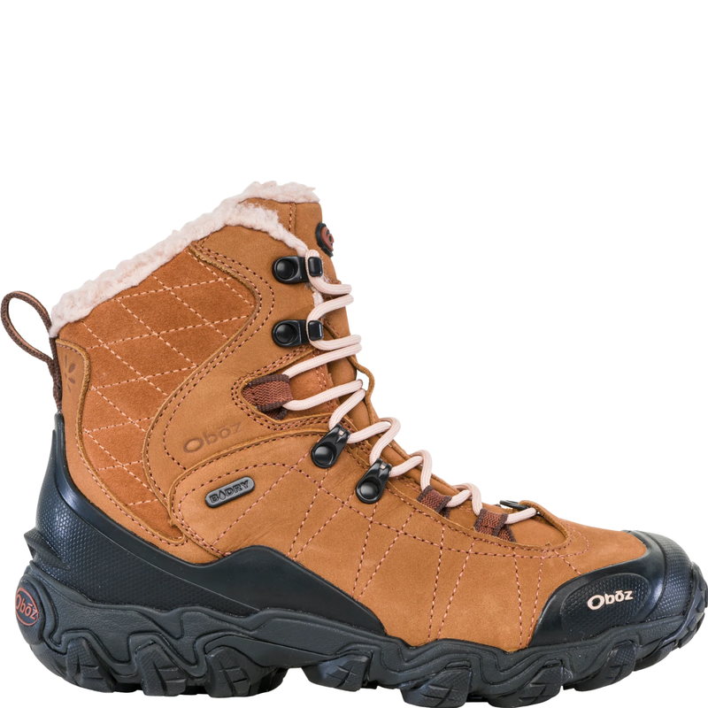 Oboz Women's Bridger 7 Inch Insulated Waterproof Winter Boot - Cashew