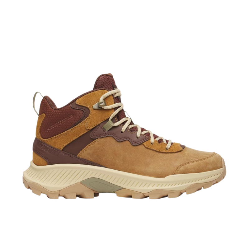 Merrell Women's Speed Strike 2 Leather Mid Waterproof Hiking Boots - Cabin