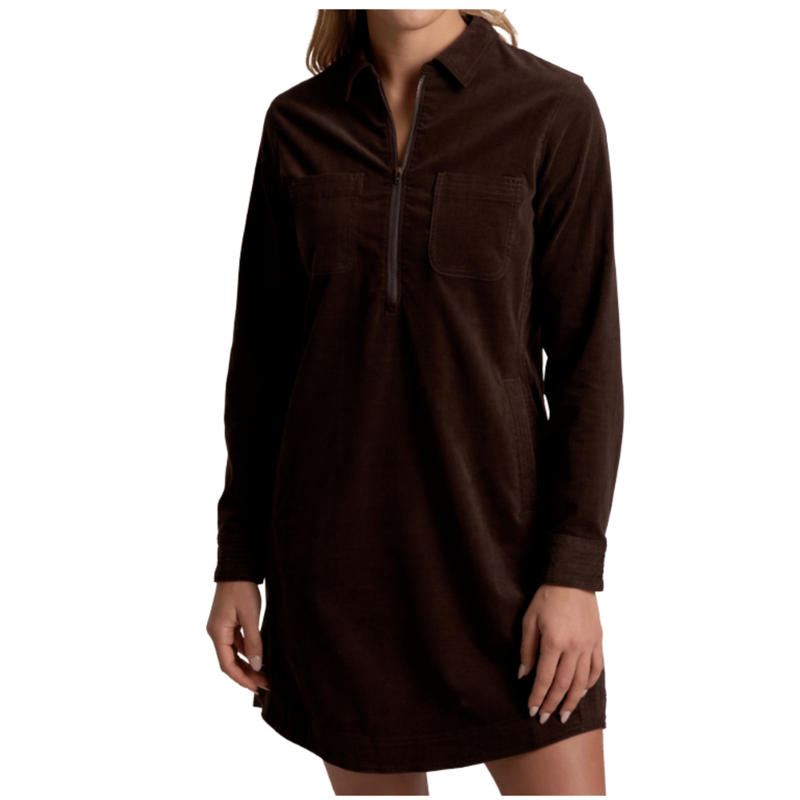 Kuhl Women's Lydia Cord Dress - French Roast