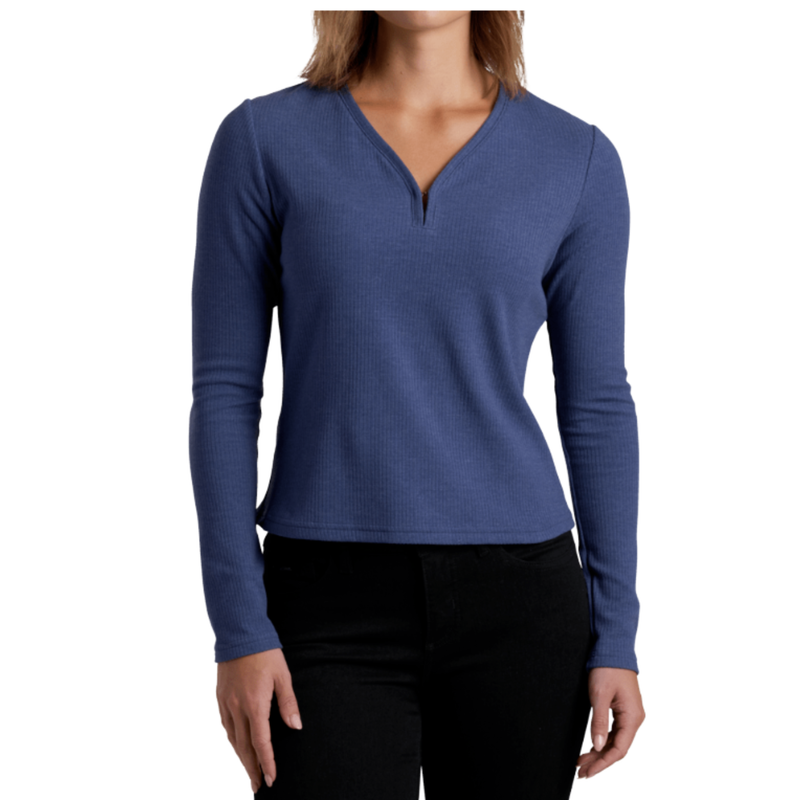 Kuhl Men's Verona Long Sleeve Top - Deep Periwinkle