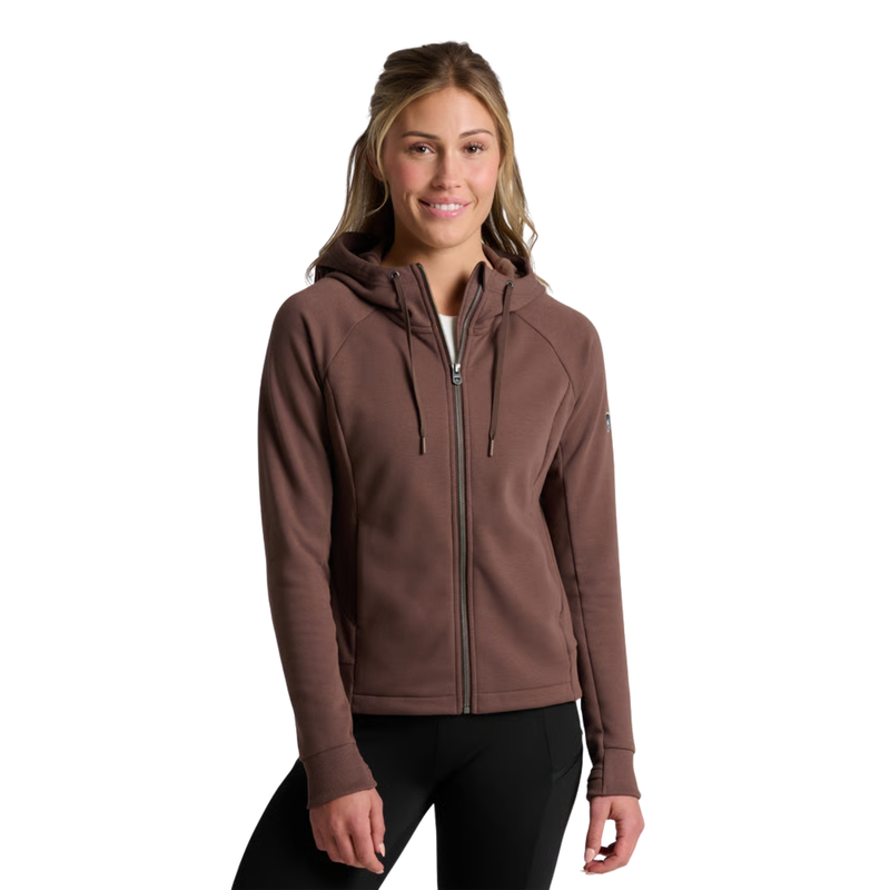 Kuhl Women's Karisma Full Zip Hoody - Coffee