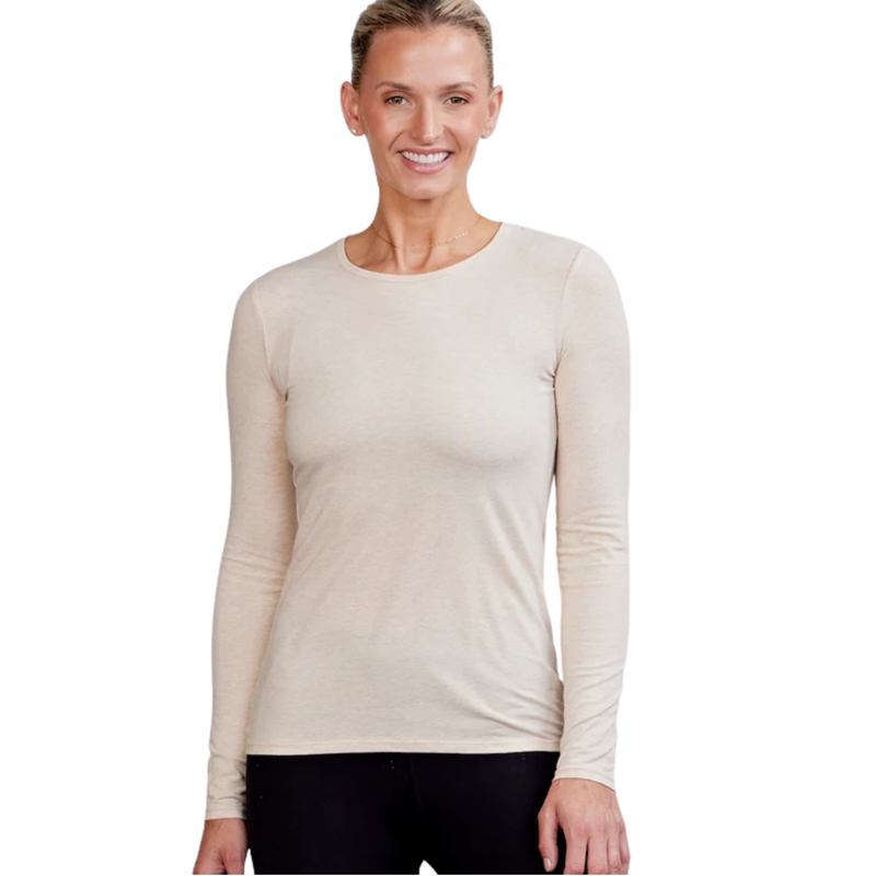 Tasc Women's Nola Long Sleeve Shirt - Birch Heather