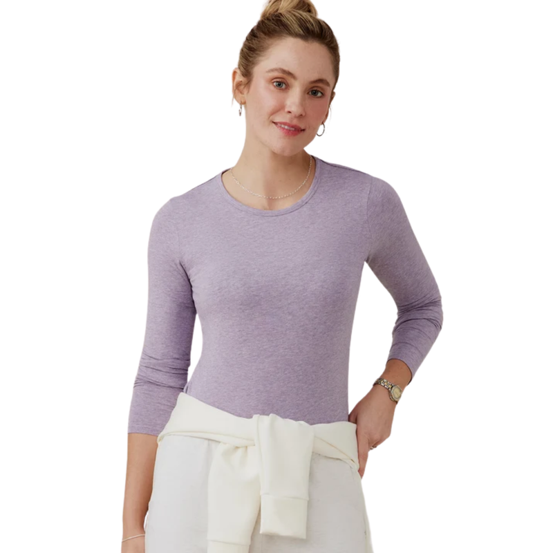 Tasc Women's Nola Long Sleeve Shirt - Evening Heather