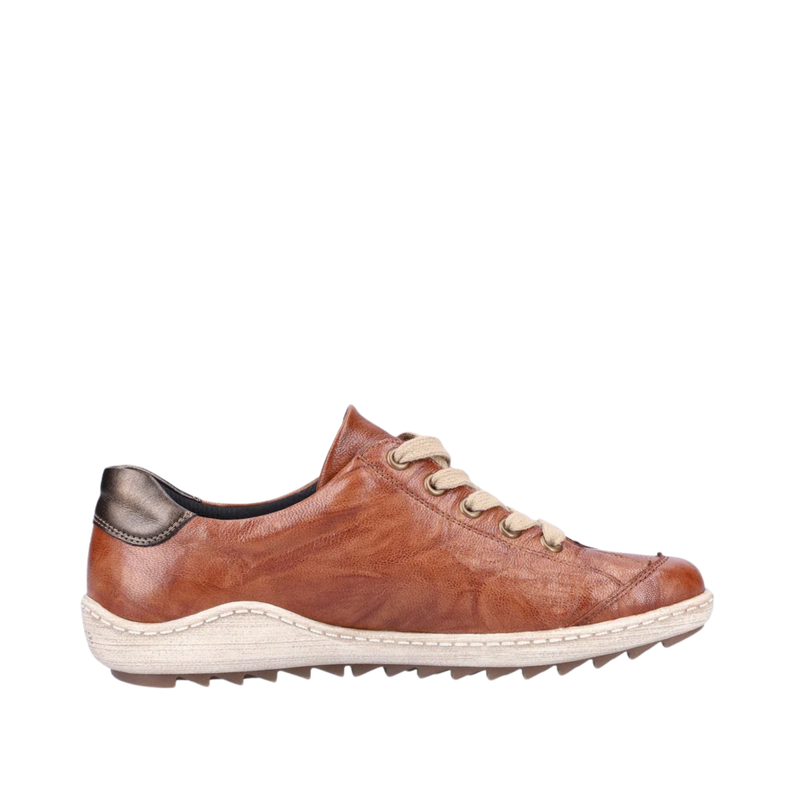 Remonte Women's LIV Low Casual Shoes - Cuoio/Antik