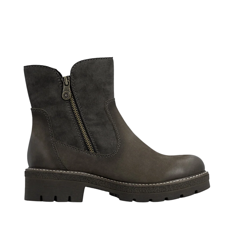 Rieker Women's Sabrina Suede Boots - Smoke/Anthrazit