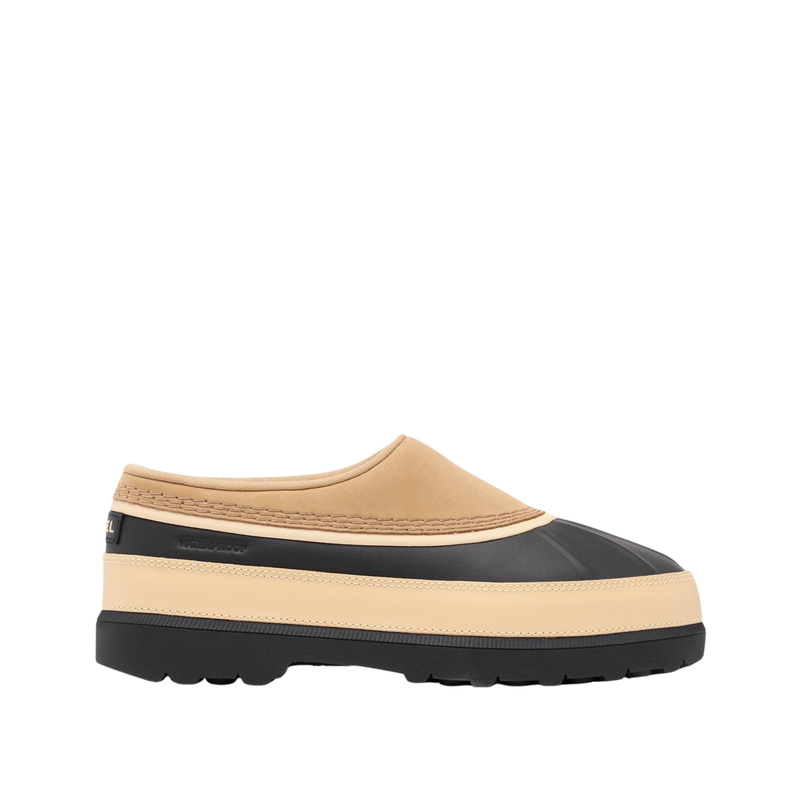 Sorel Women's Ambler Waterproof Clogs - Caribou Buff/Black