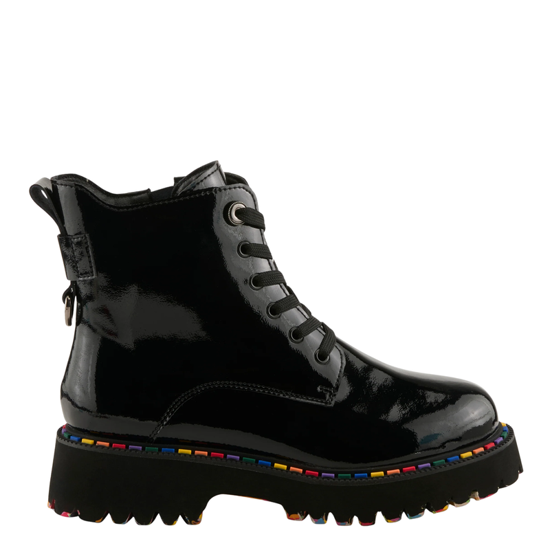 Spring Step Women's Mistique Boots - Black Patent