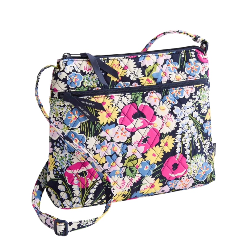 Vera Bradley Original Zip Hipster - Poppy Fields