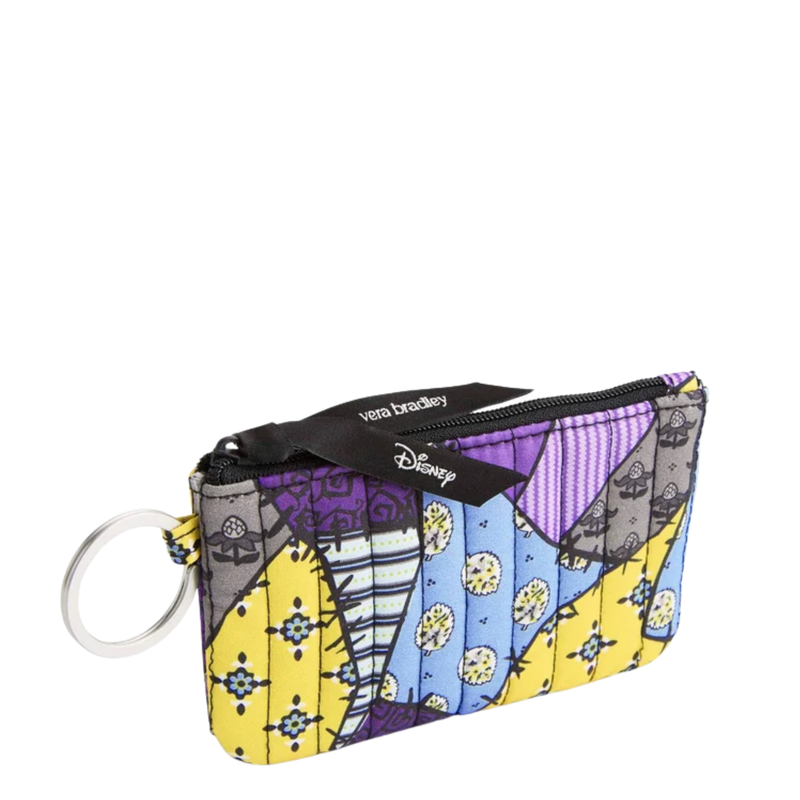 Vera Bradley Disney Tim Burton's The Nightmare Before Christmas Zip ID Case - The Nightmare Before Christmas Patchwork in Premium Cotton