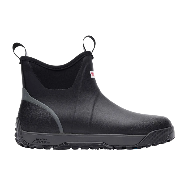 Xtratuf Men's Ice Fleece Lined Ankle Deck Winter Boots - Black