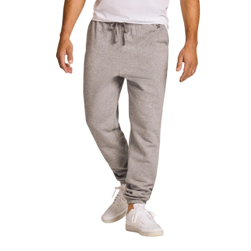 Life Is Good Men's Good Vibes Jogger - Heather Gray
