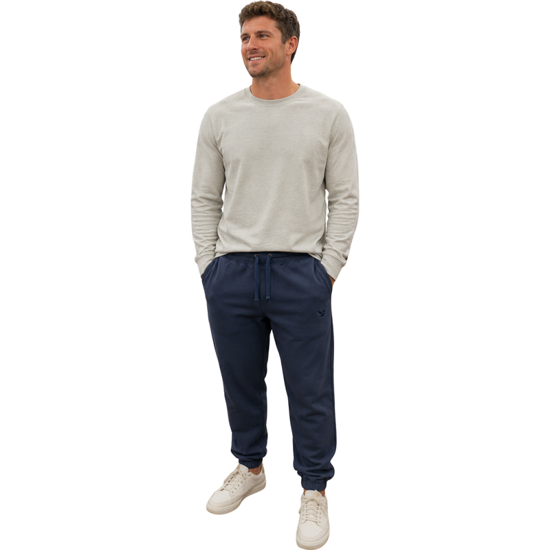 Life Is Good Men's Good Vibes Jogger - Inkwell Blue
