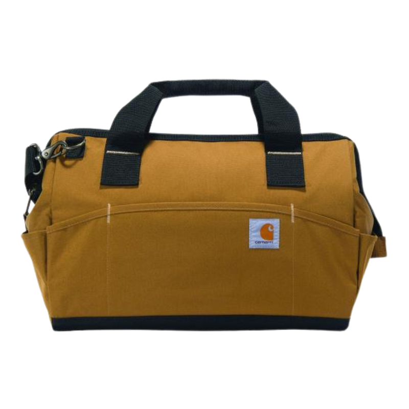 Carhartt 16 Inch 17 Pocket Midweight Tool Bag - Carhartt Brown