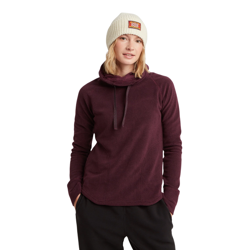 Sherpa Women's Rolpa Fleece Pullover - Merlot