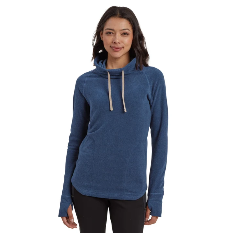 Sherpa Women's Rolpa Eco Fleece Pullover - Rathee Blue