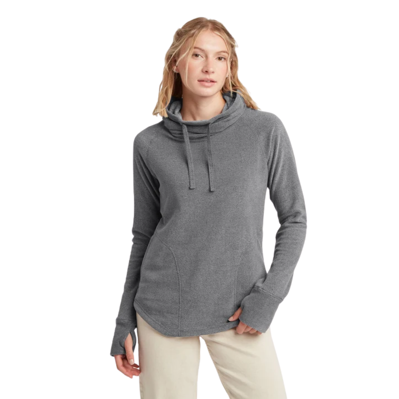 Sherpa Women's Rolpa Eco Fleece Pullover - Heather Grey