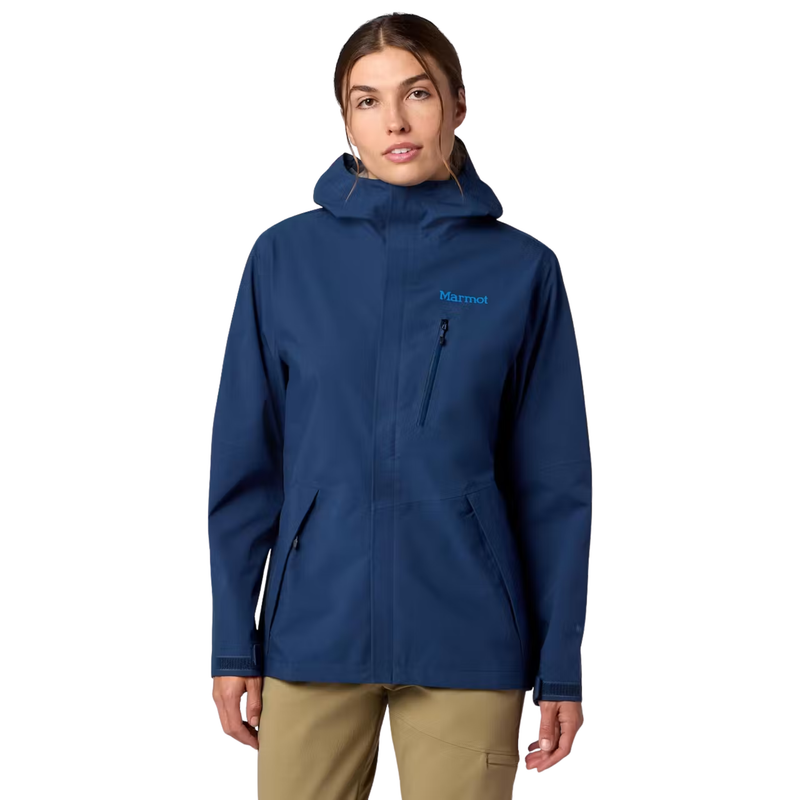Marmot Women's PreCip Evo Pro Rain Jacket - Nightfall Navy