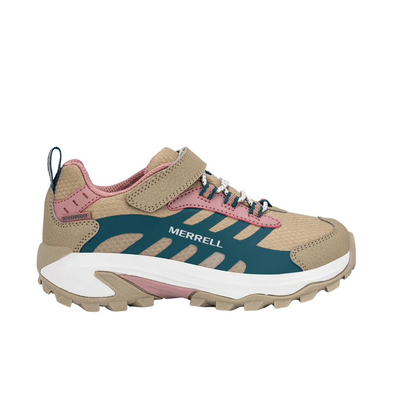 Merrell Kids' Moab Speed 2 Low AC Shoes - Tan/Pink