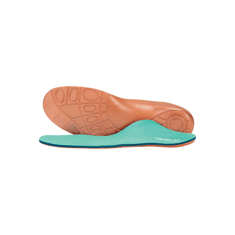 Aetrex Men's Premium Memory Foam Medium to High Arch Orthotics - Blue