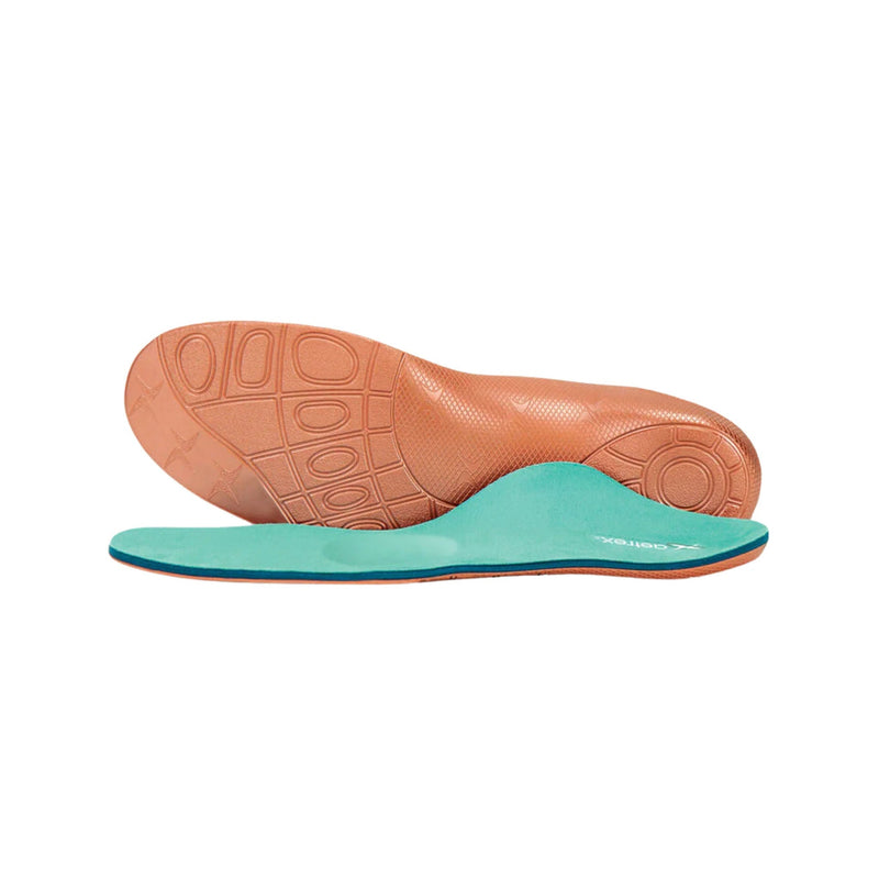 Aetrex Men's Premium Memory Foam Medium to High Arch With Metatarsal Support Orthotics - Blue