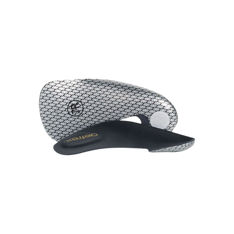 Aetrex Women's Fashion With Metatarsal Support Orthotics - Grey/Black