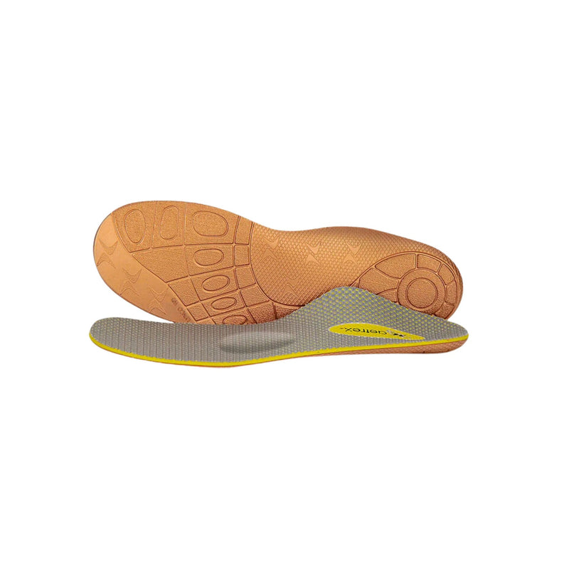 Aetrex Women's Train Medium to High Arch With Metatarsal Support Orthotics - Yellow