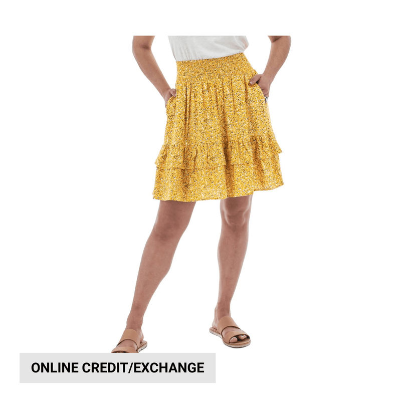 Aventura Women's Dell Skirt - Golden Cream