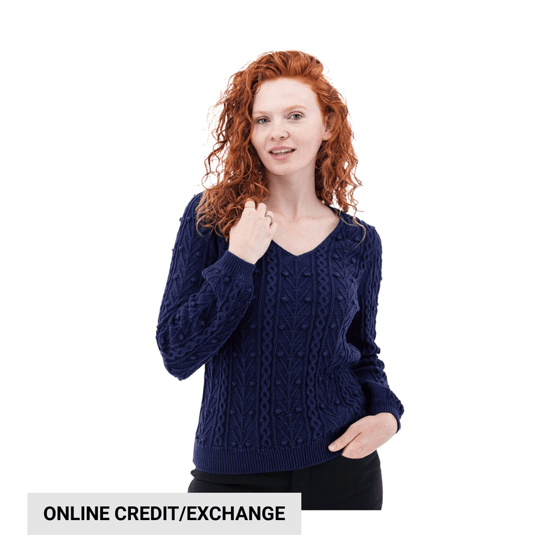 Aventura Women's Kincade Organic Cotton Sweater - Peacoat