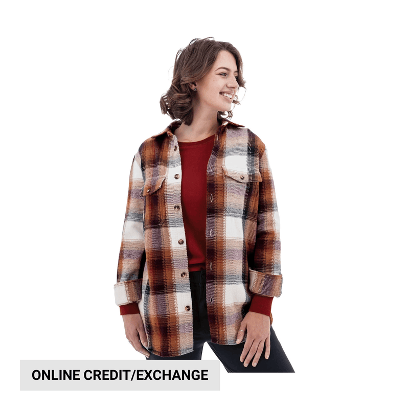 Aventura Women's Overton Organic Big Shirt - Brown