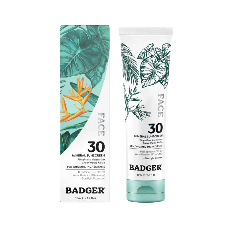 Badger Face Mineral Sunscreen 1.7oz SPF 30