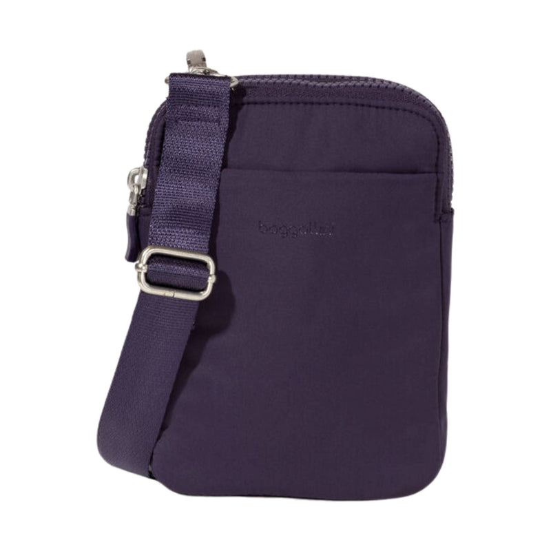 Baggallini Modern Take Two RFID Crossbody - Plum Twilight EcoPuff