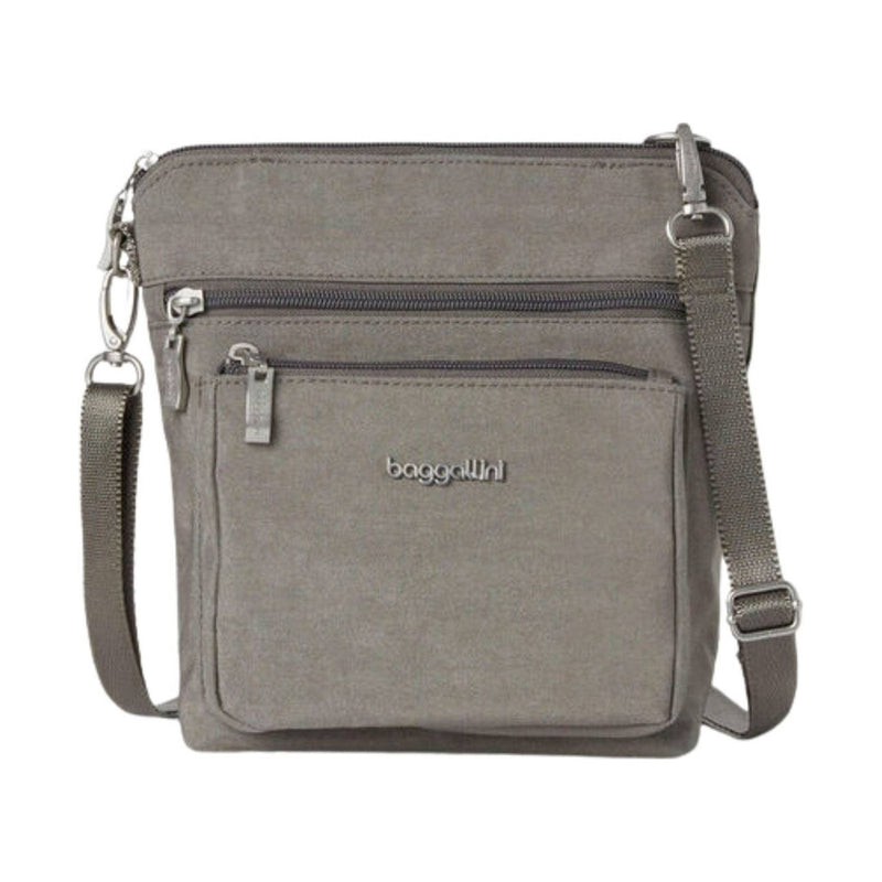 Baggallini Women's Modern Pocket CrossBody - Sterling Shimmer
