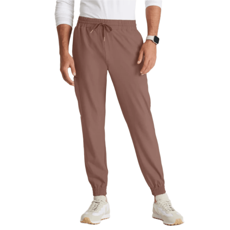 Barco Men's Voyager Jogger Scrub Pant - Driftwood