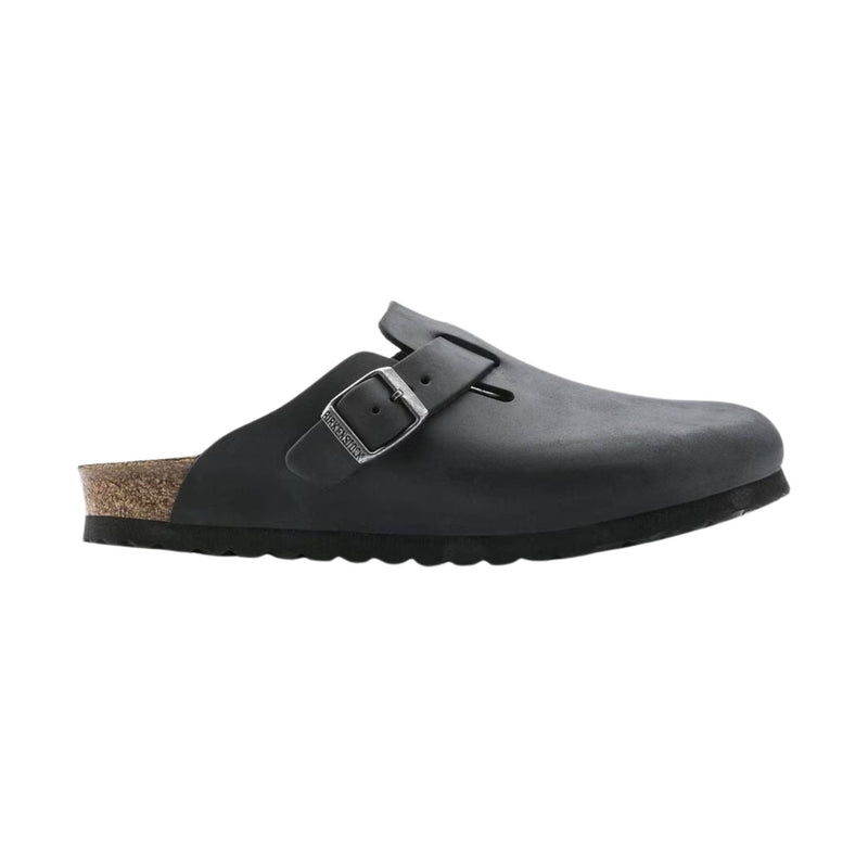 Birkenstock Boston - Oiled Leather Black