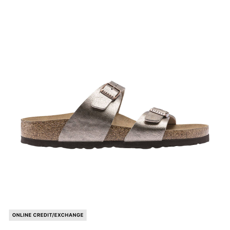 Birkenstock Sydney Sandal - Birko Flor Graceful Taupe