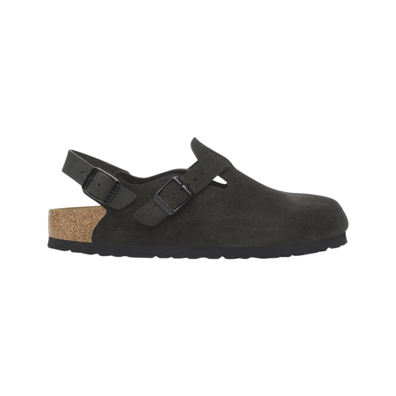 Birkenstock Tokio Suede Leather - Black