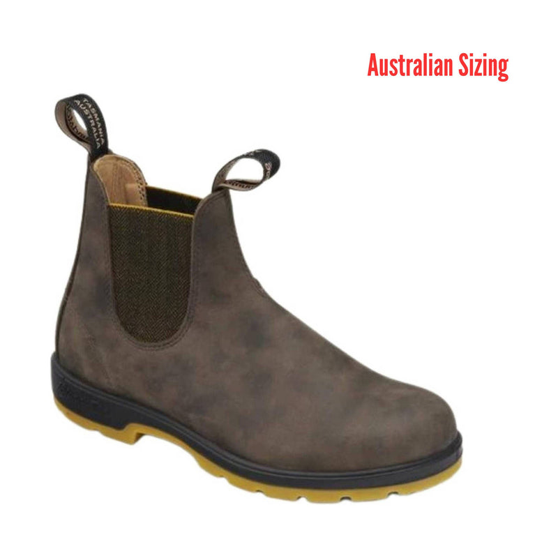Blundstone Classic 550 Chelsea Boots - Rustic Brown Mustard