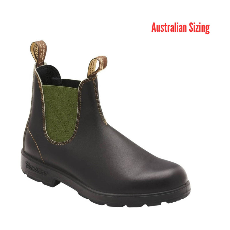 Blundstone Original 500 Chelsea Boots - Stout Brown/Olive