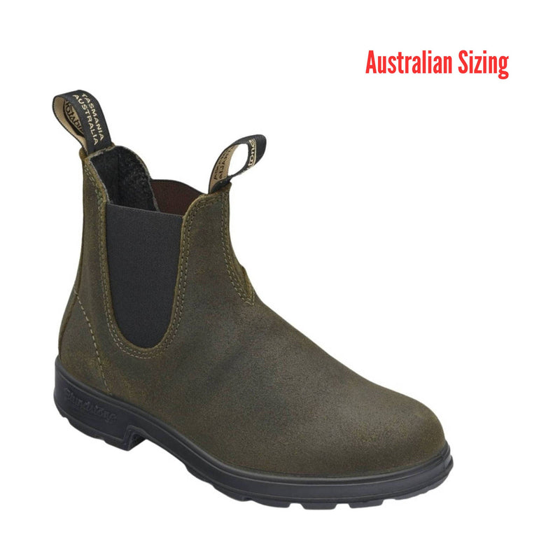 Blundstone Original Suede Boots - Dark Olive