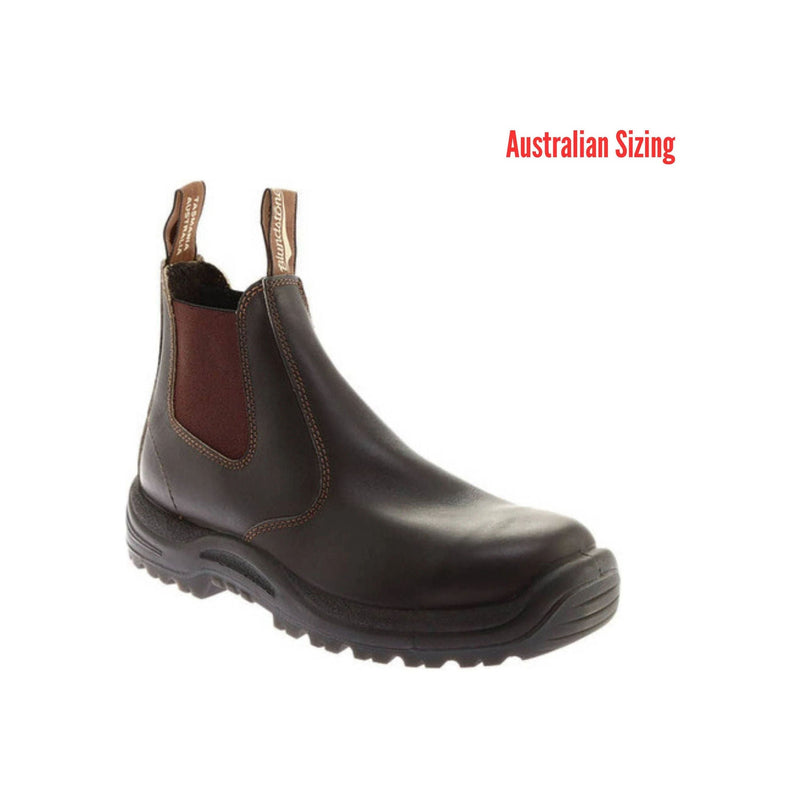 Blundstone Work Safety Boot Soft Toe - Stout Brown
