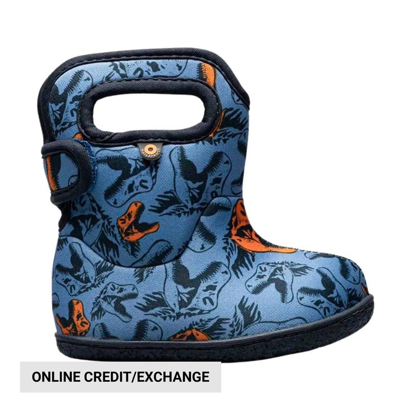 Bogs Baby Cool Dinos Rain Boot - Blue