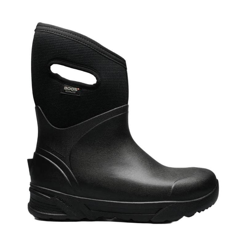 Bogs Men's Bozeman Mid Insulated Waterproof Winter Boots - Black