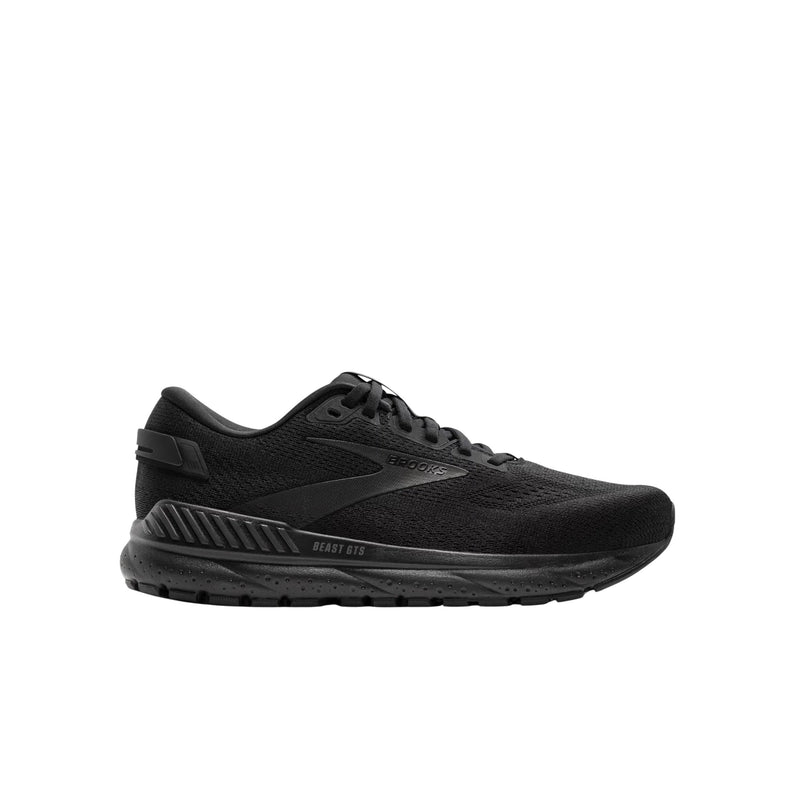 Brooks Men's Beast GTS 24 Road Running Shoes - Black/Black/Ebony